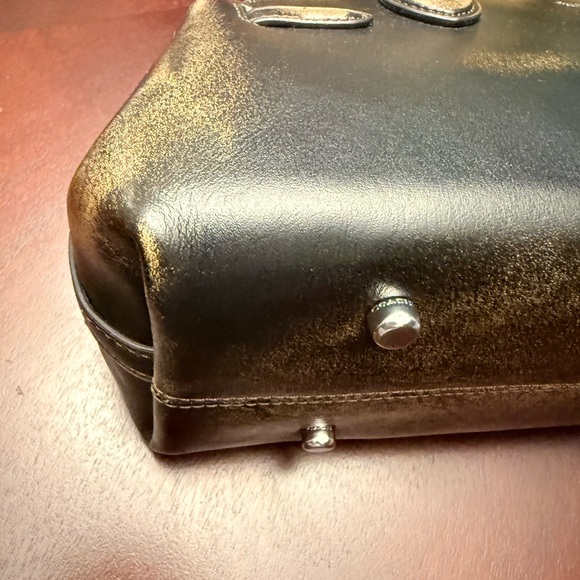 Coach Empire Carryall 34 Loved Leather Shoulder Bag - Picture 3 of 6